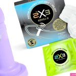 EXS G-Lover G-Spot vibratie-ring met 2 stimulerende condooms bestellen
