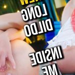 WOW anal profundo extremo con gran consolador largo