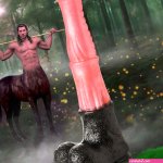 Creature Cocks: Giant Centaur XL Silicone Dildo ---FREE SHIPPING!!!