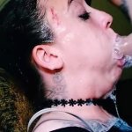 Used for slobbering BALLS DEEP facefuck pleasure surprise THROAT PIE