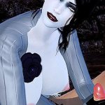 Lady Dimitrescu face fuck in dungeon 3D Hentai