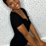 Short hair ebony 21
