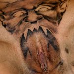 Alira Astro Gets Her Famous Demon Head Tattoo on her Pussy