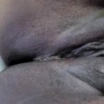 Dark Pussy Juice by Wet Ebony Pussy: Clit Close-Up Black Ass Big Ass Porn