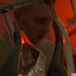Creepy stalker-ish dude gets to fuck a busty thick blonde bombshell