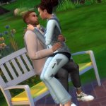 Sexy Sim Gets Fucked Raw in Public Park!
