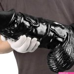 3 Inch Wide Chubby Big Black Dildo