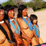 Kamayura Village Brazil May 18 Women Stock Photo 17929048