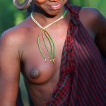 Ethiopian Tribes Suri Girl