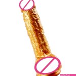 7 Beautiful Pearlescent Color Silicone Realistic Dildo Strong Suction Base Anal Play G-spot Stimulation Sex Toys for Women Men