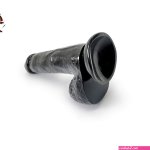 Champs Black Terry Dildo 7 inch 175 cm
