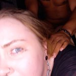 Gracie Squirts taking a bbc Creampie