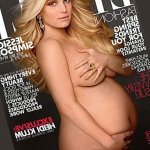 Pregnant Jessica Simpson poses nude for Elle says shes having a girl