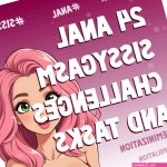 24 Anal Sissygasm Training Challenges