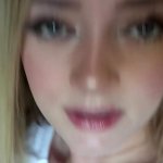 Super hot blonde riding cock hard and taking a creampie before having an orgasm Maria Kazi