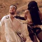 Arab girl fucking her slave