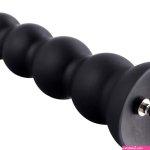 Hismith Anal Dildo 9 inch Huge Anal Toys Silicone Anal with 5 Smooth Balls Dildo Anal Sex Toys with KlicLok System for Sex Machine