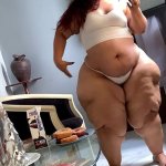Short Curvy Girl with Giant Hips Ass