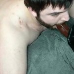 Throat Fucking myself with Fuck Machine BBC Dildo till I Cum