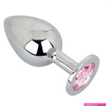 Silver Jewelry Anal Plug L 4750