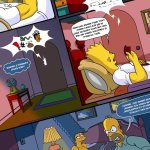 Porn comics Simpsons Bart and Marge