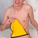 Twink dildo play with gorgeous young Josef