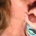 Stepmom deepthroat gagging sloppy face fuck huge load cumshot Porn Videos
