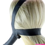 Accommodator Chin Black Dildo