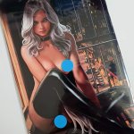 MAD LOVE BLACK CAT BY IVAN TALAVERA UNMASKED FULL NUDE LIMITED 14 of 50