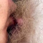 Eating Wifes Hairy Blonde Pussy: American Porn
