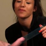 Humiliated loser wanks his cock for cfnm