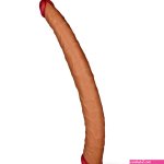 Buy 14 Inches King Size Realistic Ladykiller Tapered Double Penetration Dildo For Lesbian Online in India