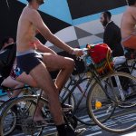 Guide to the World Naked Bike Ride annual cycling event in NYC