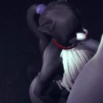 Peluda Yaoi Tanuki teniendo sexo con un chico gato