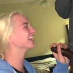horny snow bunnys take 2 bbcs for dinner while her boyfriend watch