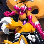 2 People Bondage Tails The Two Tailed Yellow Fox From Sonic Hentai AI Porn