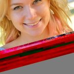 Natural blonde starts off with an upskirt in public before.. at Sex Pics.me
