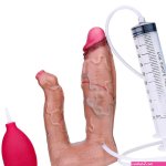 Xinghaoya Dildo Doble de Silicona con Chorro