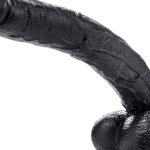 Huge XXL Dildo Toms Dick approx. 43x58cm with suction foot black : Amazon.nl: Health Personal Care