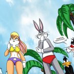 Time Crossed Bunnies- Bugs Bunny