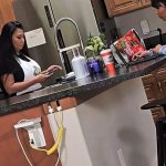 Fucking my GF in front of her Stepmom