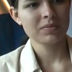 Naked pussy in a crowded train