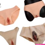 Silicone Fake Vagina Panty Hip Shaping Pants For Crossdresser Transgensers
