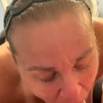 Mature mom really enjoys sucking the cum out of you and swallowing every last drop! POV Blowjob