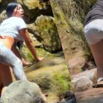 CAUGHT FUCKING IN THE RIVER OUTDOORS