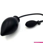 85mm Oversized Inflatable Air Pump Butt Plug Expansion Anal Dildo Anal Plugs Dilator Adult Sex Toys for Couples Women Men Gay