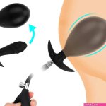 Inflatable Anal Plug for Women Men Inflatable Butt Plug