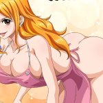 one piece nami ass naked apron tagme