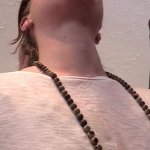 Amateur innocent girlfriend sloppy dildo deepthroat mouth fucking
