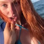 Lacy Lennon Sucks A Dick In The Open Sea